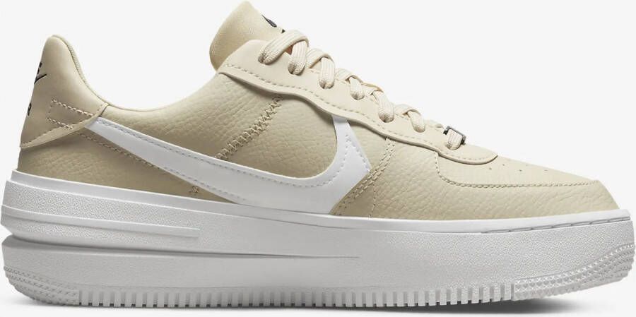 Nike Air Force 1 PLT.AF.ORM Damesschoenen Fossil Summit White Black ...