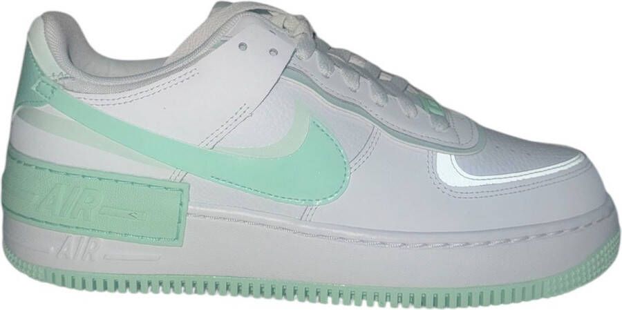 Nike Air Force 1 Shadow sschoen White Barely Green Mint Foam- White Barely Green Mint Foam