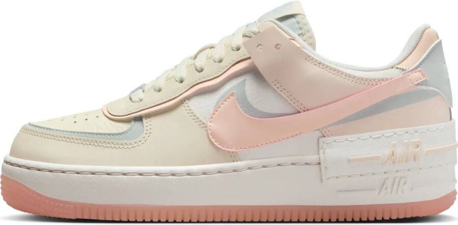 Nike Air Force 1 Shadow Crimson Tint Coconut Milk Sneakers Dames