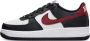 Nike Kinderschoenen Air Force 1 Black Summit White White Dark Team Red Black Summit White White Dark Team Red - Thumbnail 1