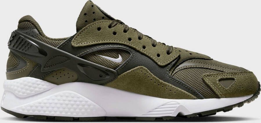 Nike Air Huarache Runner Running Schoenen khaki white olive maat: 44.5 beschikbare maaten:41 42.5 43 44.5 45 46