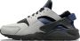 Nike Air Huarache LE Grijs Zwart Blauw -- DH8143 - Thumbnail 1