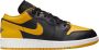 Jordan Air 1 Low Junior Black White Yellow Ochre Black White Yellow Ochre - Thumbnail 1