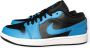 Nike Air Jordan 1 Low Laser Blue Black 553558 - Thumbnail 1