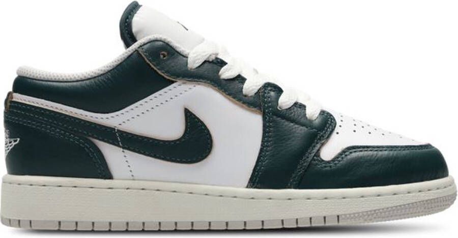 Nike Air Jordan 1 Low SE GS Oxidized Green Sneakers Kids Unisex Wit Groen