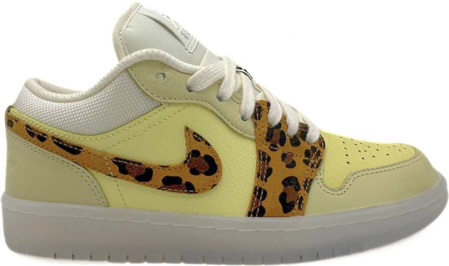 Jordan Wmns Air 1 Low Lemon Drop Wheat-Lemon Chiffon-Sail