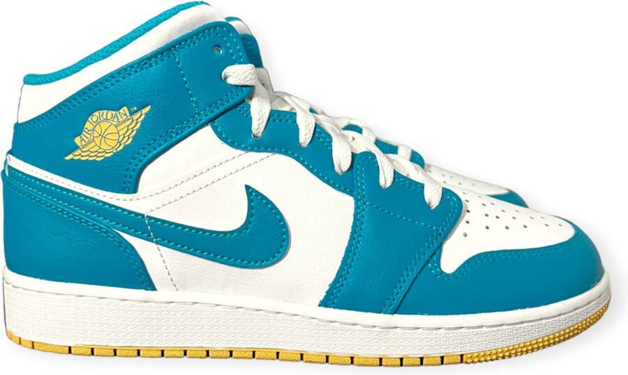 Nike Air Jordan 1 Mid Aquatone (GS) DQ8423-400 Kleur als op foto Schoenen