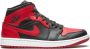 Nike Air Jordan 1 Mid Black Gym Red-White Banned - Thumbnail 2