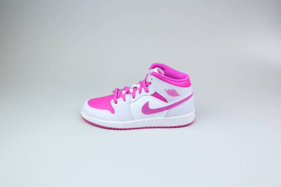 Nike Air Jordan 1 Mid 'Fire Pink' (GS)