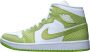 Nike Air Jordan 1 Mid Green Python (W) DV2959-113 GROEN Schoenen - Thumbnail 1