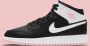 Nike Air Jordan 1 Mid (GS) Black White Artic Punch - Thumbnail 2