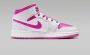 Jordan Kinderschoenen Air 1 Mid Iris Whisper White Fire Pink Iris Whisper White Fire Pink - Thumbnail 6