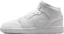 Jordan Air 1 Mid (gs) Basketball Schoenen white white white maat: 38.5 beschikbare maaten:36.5 37.5 38.5 40 - Thumbnail 1