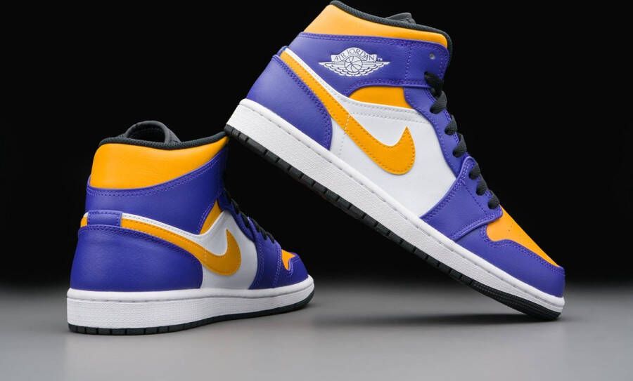 Nike Air Jordan 1 Mid Lakers (2022) DQ8426-517 Kleur als op foto