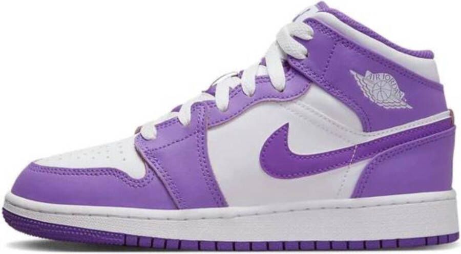 Nike Air Jordan 1 Mid 'Purple Venom' (GS) DQ8423