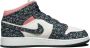 Nike Air Jordan 1 Mid SE GS Floral Canvas FJ3451-001 Kleur als op foto Schoenen - Thumbnail 1