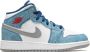 Jordan Nike Air 1 Mid SE(GS ) French Blue Light Steel DR6235 401 EUR - Thumbnail 2