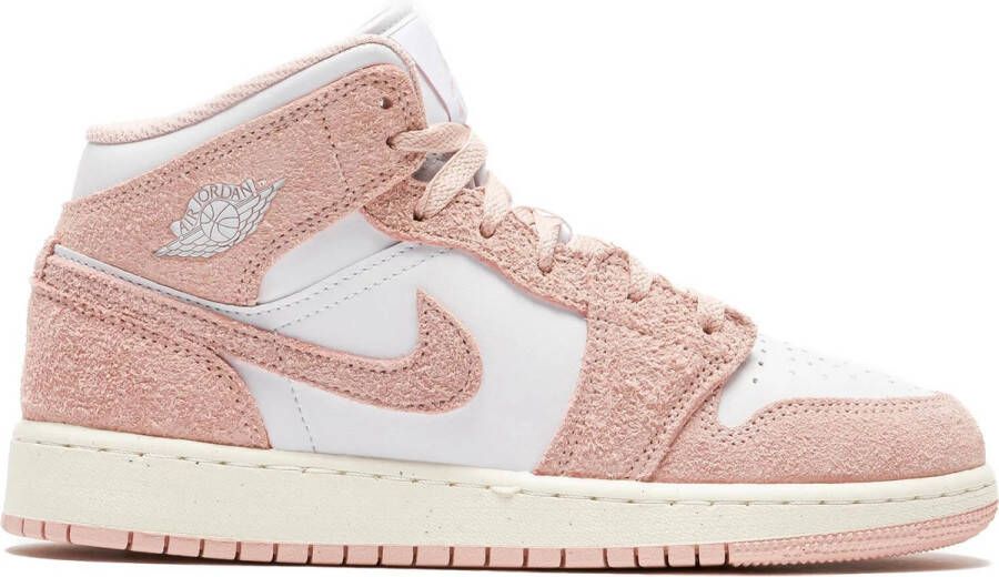 Jordan Air 1 Mid Kinderschoenen White Sail Legend Pink White Sail Legend Pink