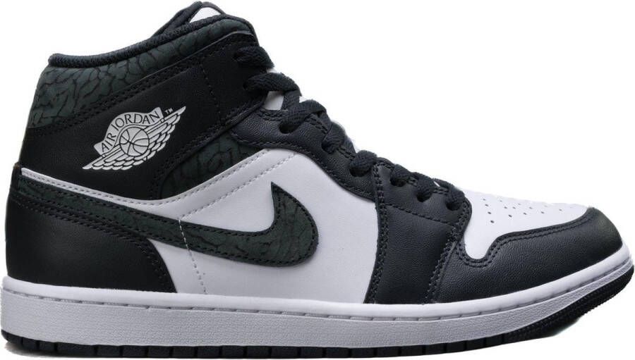 Jordan Air 1 Mid Se Basketball Schoenen off noir black white black maat: 43 beschikbare maaten:42.5 43 44.5 45