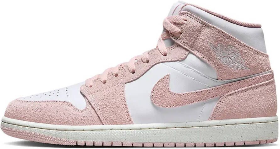 Nike Air Jordan 1 Mid SE Roze Wit Doos zonder deksel