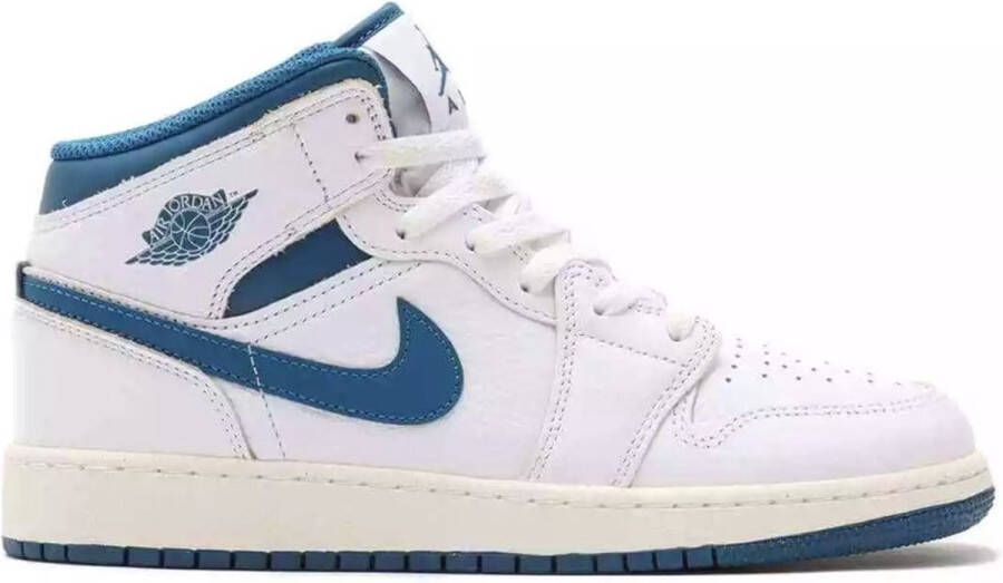 Jordan kinderschoenen Air 1 Mid SE White Sail Industrial Blue White Sail Industrial Blue