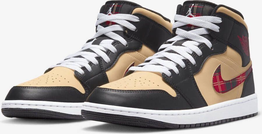 Nike AIR JORDAN 1 MID SE 'TARTAN SWOOSH'