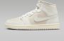 Jordan Air 1 Mid Dames Legend Light Brown Muslin Sail- Dames Legend Light Brown Muslin Sail - Thumbnail 1