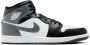 Jordan Schoenen Air 1 Mid Black White Iron Grey- Heren Black White Iron Grey - Thumbnail 1