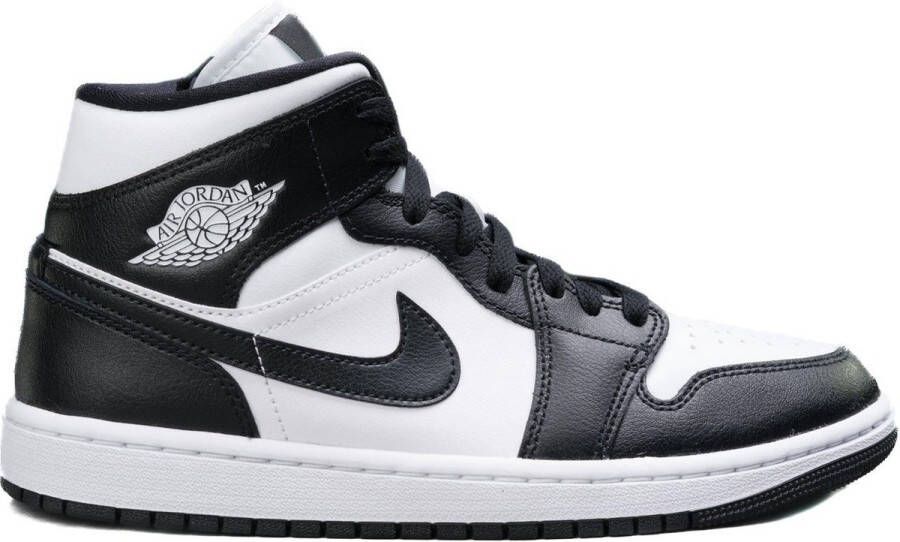 Jordan Wmns Air 1 Mid Basketball Schoenen white black white maat: 36 beschikbare maaten:36.5 37.5 38.5 39 40.5 41 42 36 - Foto 3