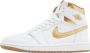 Nike Air Jordan 1 Retro High OG Metallic Gold Sneakers Wit Metallic Goud - Thumbnail 8