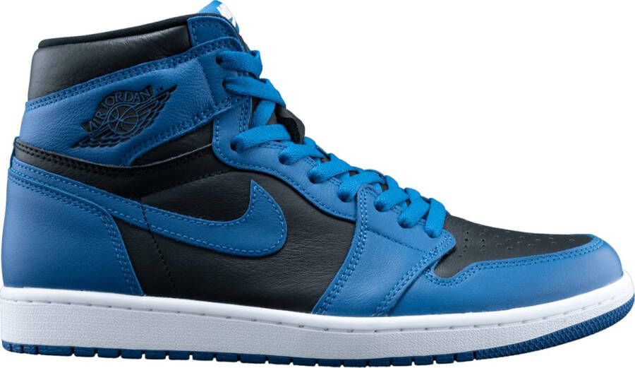 Air Jordan 1 Retro High OG 'Dark Marina Blue' 555088-404 blauw zwart wit sneakers hoog