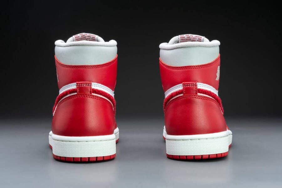 Jordan W Air 1 Retro Hi Og Lt Iron Ore Varsity Red Sail Schoenmaat 37 1 2 Sneakers DJ4891 061