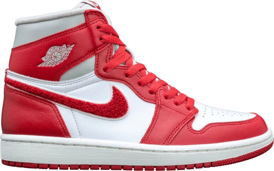 Jordan W Air 1 Retro Hi Og Lt Iron Ore Varsity Red Sail Schoenmaat 37 1 2 Sneakers DJ4891 061