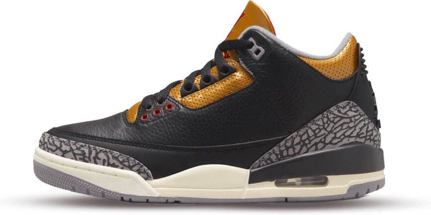 Nike Air Jordan 3 'Black Ce t Gold CK9246-067 goud zwart sneakers