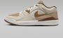 Nike Air Jordan Stadium 90 Sneakers Mannen Bruin Beige Wit HF5754 - Thumbnail 1