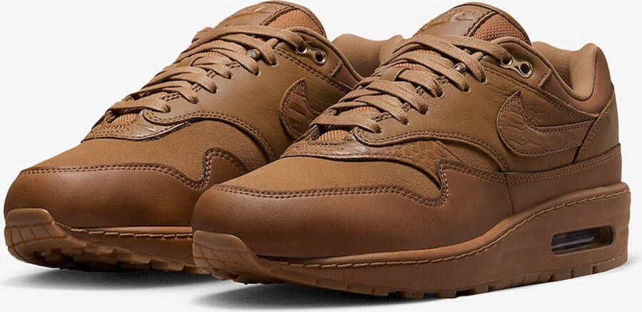 Nike Air Max 1 '87 Luxe 'Ale Brown' DV3888-200 bruin leer sneakers laag