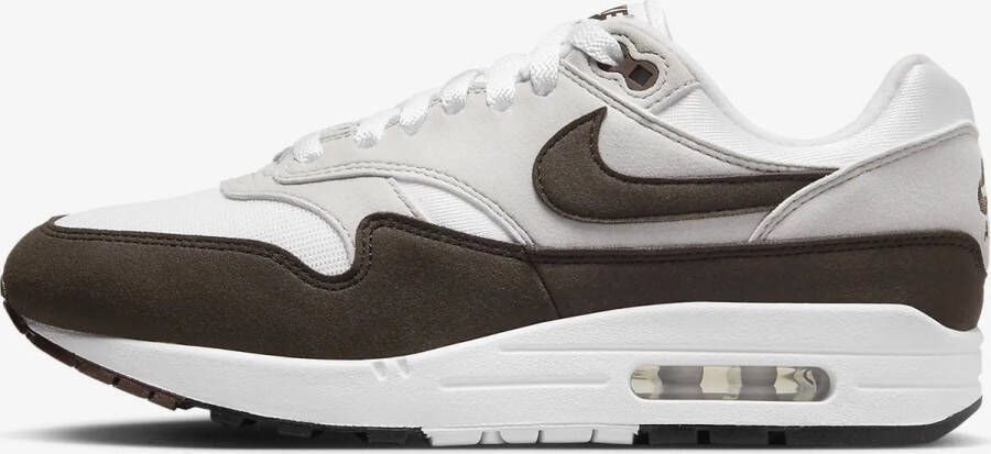 Nike Air Max 1 '87 Baroque Brown Sneakers Unisex Wit Zwart Baroque Brown