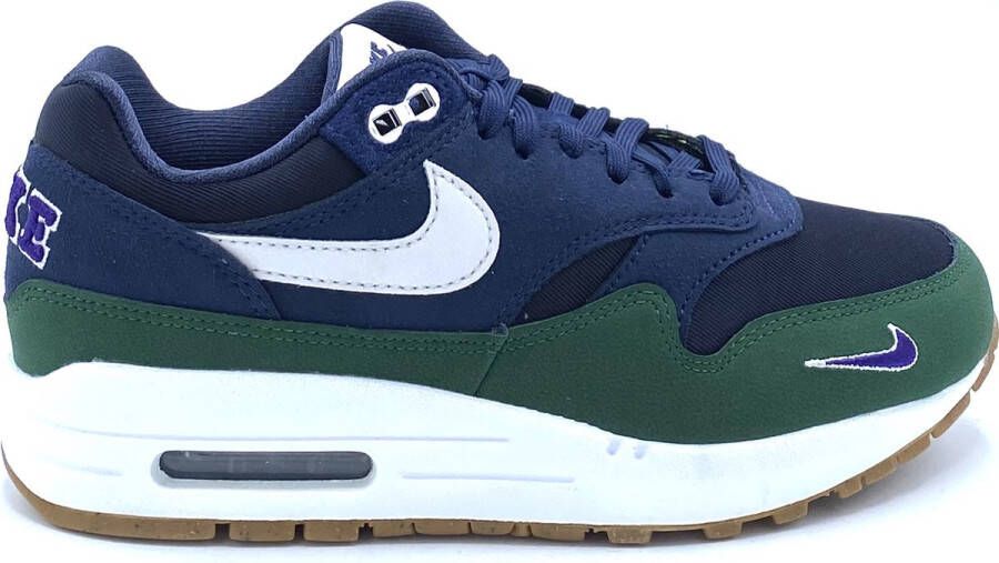 Nike Air Max 1 '87 QS Obsidian Sneakers Unisex Obsidian White-Midnight Navy