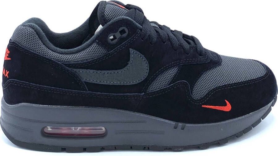 Nike Air Max 1 Bred Sneakers Schoenen Zwart-Grijs FV6910