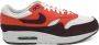 Nike Herenschoenen Air Max 1 Summit White Picante Red Burgundy Crush- Heren Summit White Picante Red Burgundy Crush - Thumbnail 4