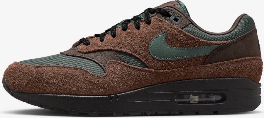 Nike Air Max 1 'Cacao Wow Vintage Green Baroque Brown' FZ3590-259 bruin zwart groen sneakers laag