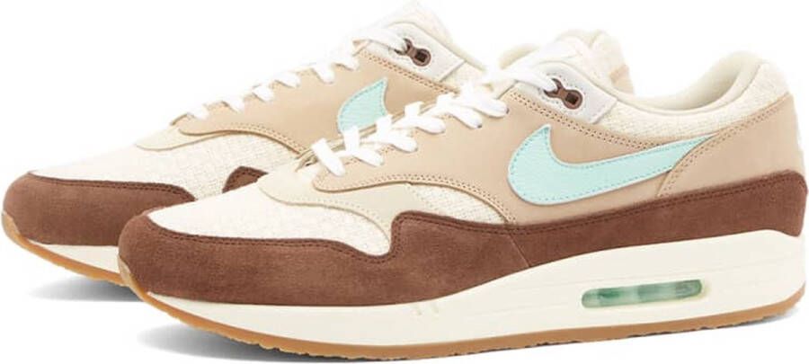 Nike air max 1 Crepe hemp bruin mint dames