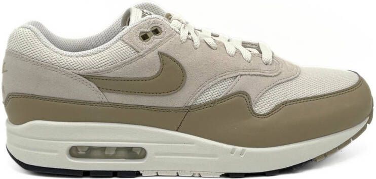 Nike Herenschoenen Air Max 1 Essential Phantom Light Orewood Brown Black Khaki- Heren Phantom Light Orewood Brown Black Khaki