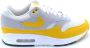 Nike Herenschoenen Air Max 1 Essential White Pure Platinum Black University Gold- Heren White Pure Platinum Black University Gold - Thumbnail 1