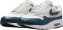 Nike Herenschoenen Air Max 1 Essential Summit White Light Silver White Armoury Navy- Heren Summit White Light Silver White Armoury Navy - Thumbnail 1