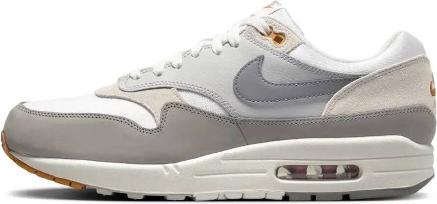 Nike Air Max 1 summit white flat pewter lt iron ore Air Max 1 in grijs formaten: 42.5