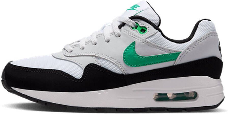 Nike kinderschoenen Air Max 1 White Pure Platinum Black Stadium Green White Pure Platinum Black Stadium Green