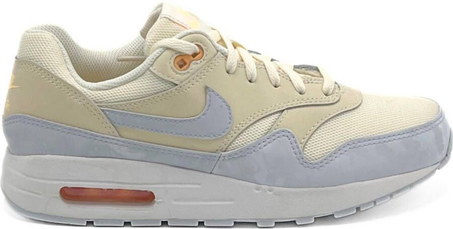 Nike Air max 1 Sneakers Kinderen Beige Ivory Blauw