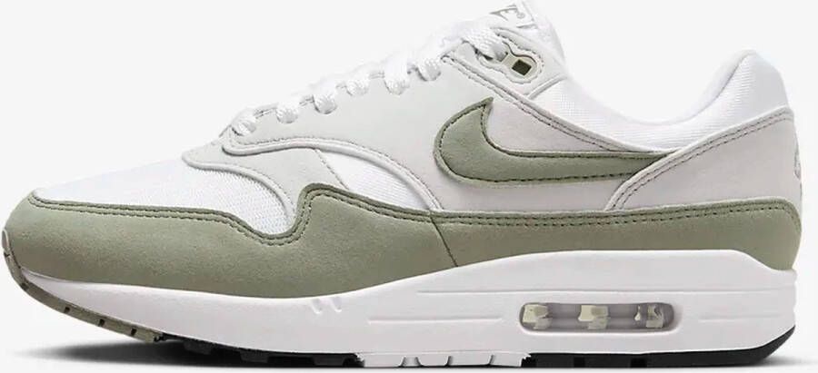 Nike Air Max 1 Light Army Wit Lichtgrijs Lichtgroen Sneakers Unisex