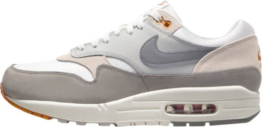 Nike Air Max 1 summit white flat pewter lt iron ore Air Max 1 in grijs formaten: 42.5